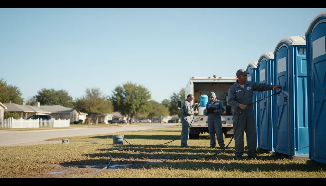 Long-Term Portable Toilet Rental in Smithville, OK near me